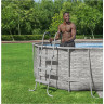 Лестница для бассейнов BESTWAY до 107см, 3 ступеньки, без площадки 58335 BW